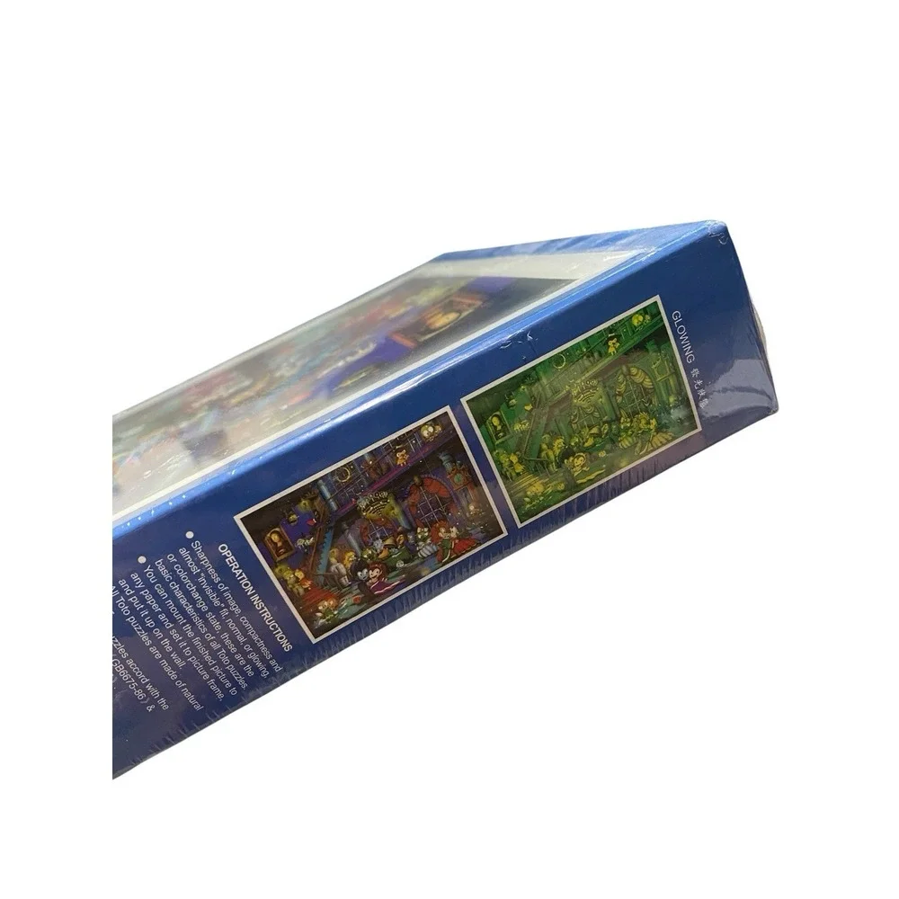 Toto Fancy Dress Ball Glow In Dark 1000 Piece Jigsaw Puzzle Sealed Halloween